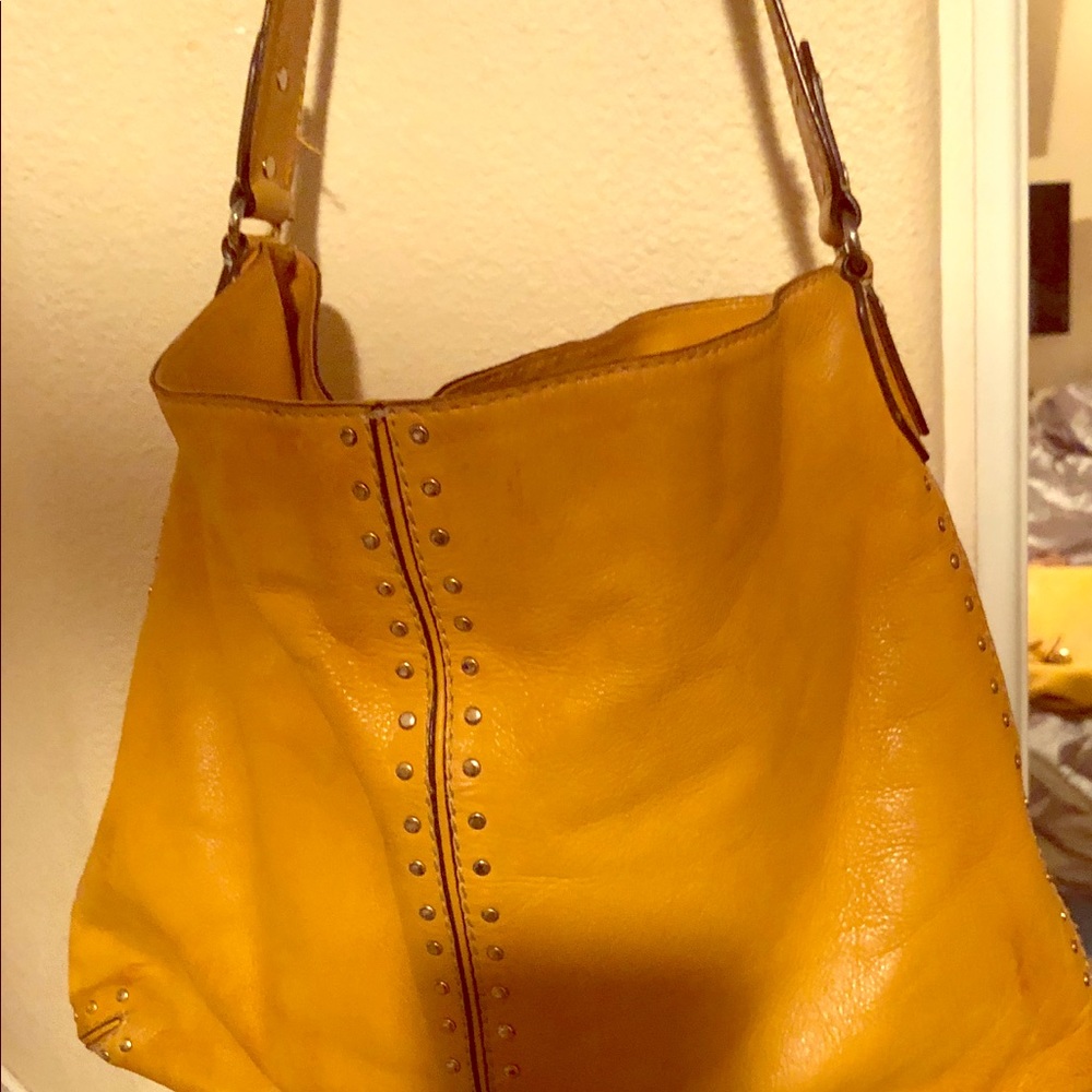 Mustard yellow Vintage style Michael Kors Bag